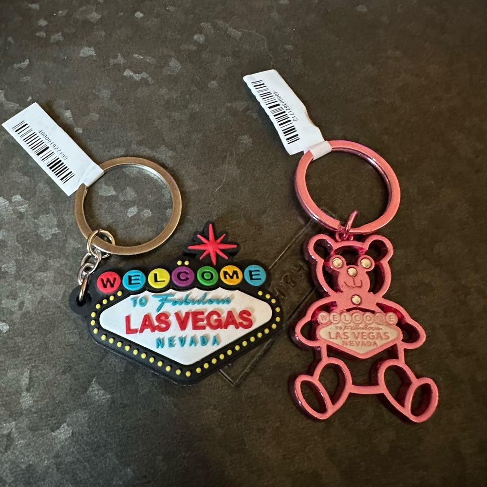 2 Las Vegas key chains